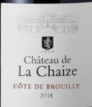 2018 Chateau de La Chaize Cote de Brouilly