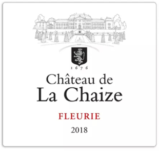 2018 Chateau de La Chaize Fleurie