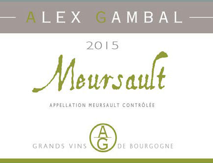 Gambal 2015 Meursault